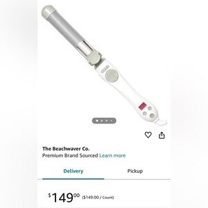 Beachwaver 1.25 rotating curling iron New In Box